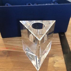 Ricci Crystal Candlestick Holders